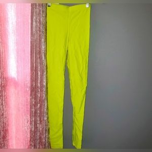 💥Bundle 3 for $25💥 American Apparel Bright Yellow Legging Pants NWT size XS